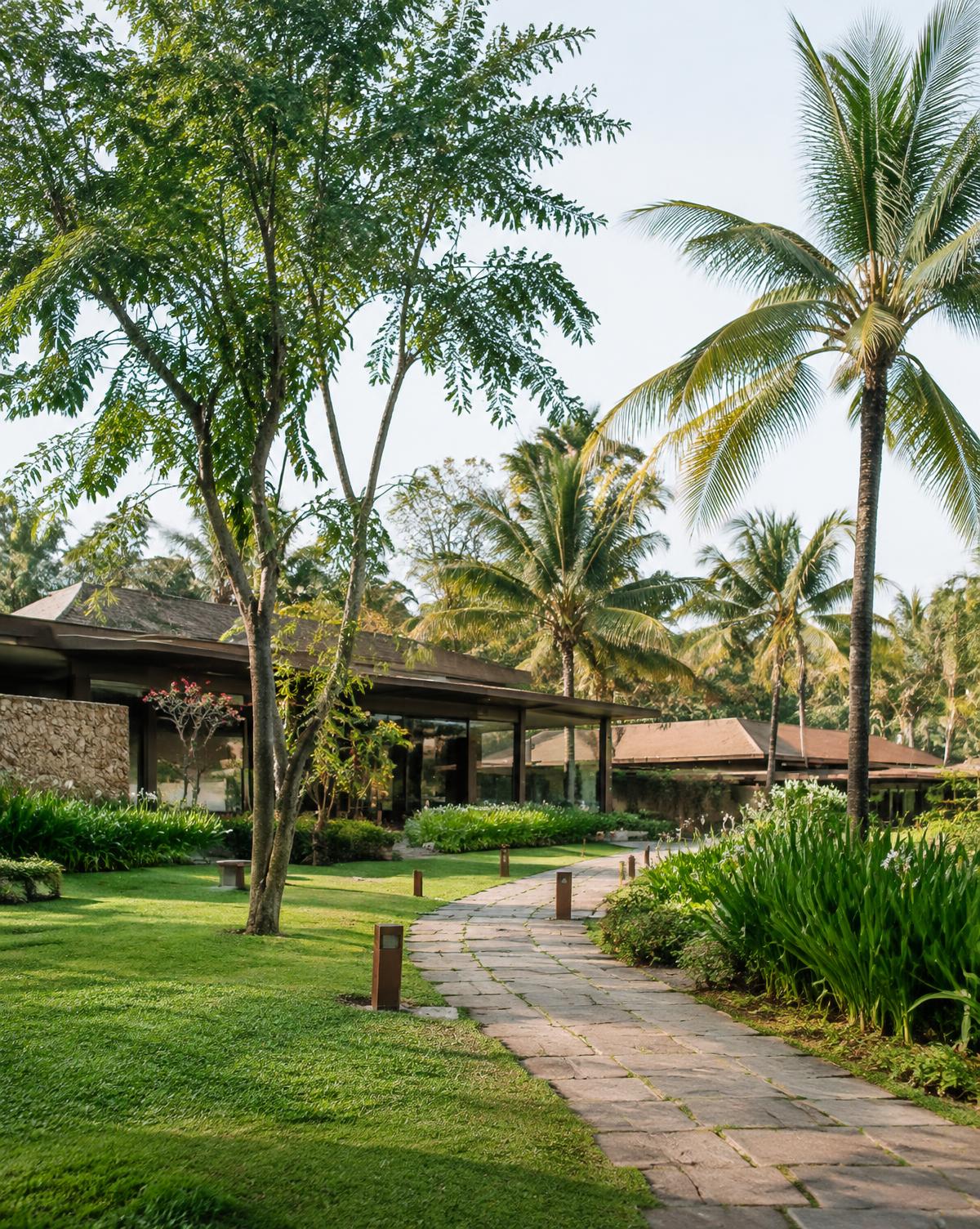 Landscaped grounds at Vintara